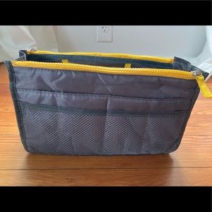 6x11 grey inside organizer for bag